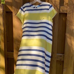 J. McLaughlin XL striped dress. NWT